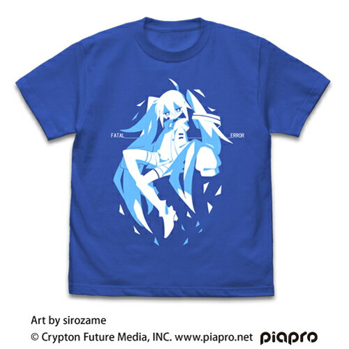 【送料無料対象商品】コスパ 初音ミク 初音ミク Tシャツ sirozame Ver. ROYAL BLUE【ネコポス/ゆうパケット対応】