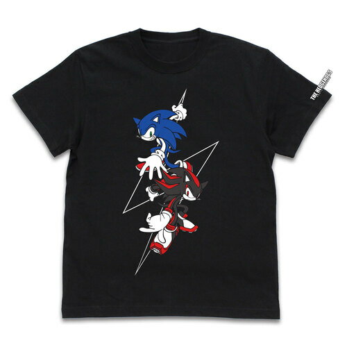 【送料無料対象商品】コスパ ソニック・ザ・ヘッジホッグ SONIC＆SHADOW Tシャツ BLACK【ネコポス/ゆうパケット対応】