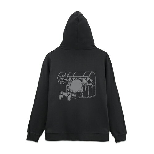 Rakuten - コスパ 葬送のフリーレン ミミックに食べられるフリーレン ジップパーカー BLACK