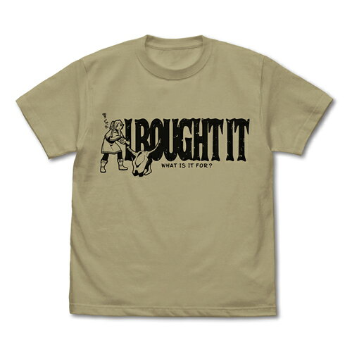 Rakuten - 【送料無料対象商品】コスパ 葬送のフリーレン フリーレン「買っちゃった」Tシャツ SAND KHAKI【ネコポス/ゆうパケット対応】