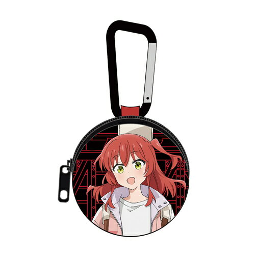 【ネコポス/ゆうパケット対応】コスパ アニメ「ぼっち・ざ・ろっく！」 喜多郁代 カラビナ付きミニポーチ ストリートファッションVer.【6月発売予定 予約商品】