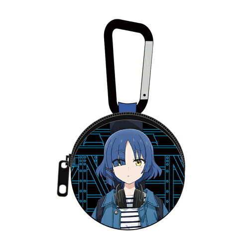 【ネコポス/ゆうパケット対応】コスパ アニメ「ぼっち・ざ・ろっく！」 山田リョウ カラビナ付きミニポーチ ストリートファッションVer.【6月発売予定 予約商品】