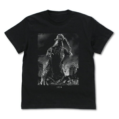 Rakuten - 【送料無料対象商品】コスパ ゴジラ 電車を咥えるゴジラ（1954） Tシャツ BLACK【ネコポス/ゆうパケット対応】