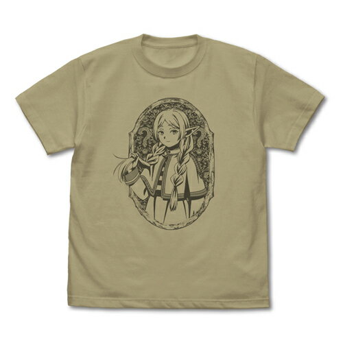 Rakuten - 【送料無料対象商品】コスパ 葬送のフリーレン 三つ編みのフリーレン Tシャツ SAND KHAKI【ネコポス/ゆうパケット対応】