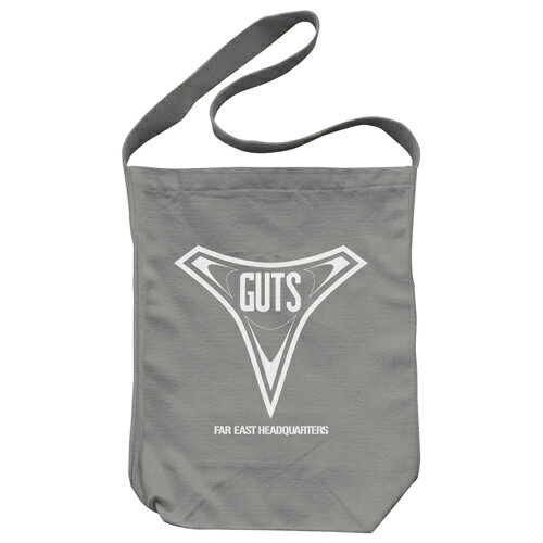 【ネコポス/ゆうパケット対応】コスパ ウルトラマンティガ GUTSロゴ ショルダートート MEDIUM GRAY