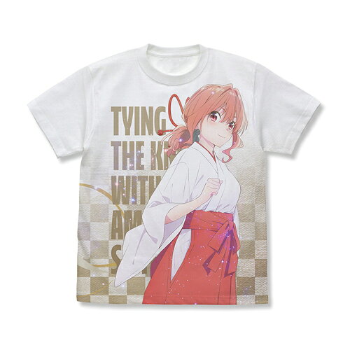 コスパ TVアニメ「甘神さんちの縁結び」 甘神夕奈 フルグラフィックTシャツ WHITE