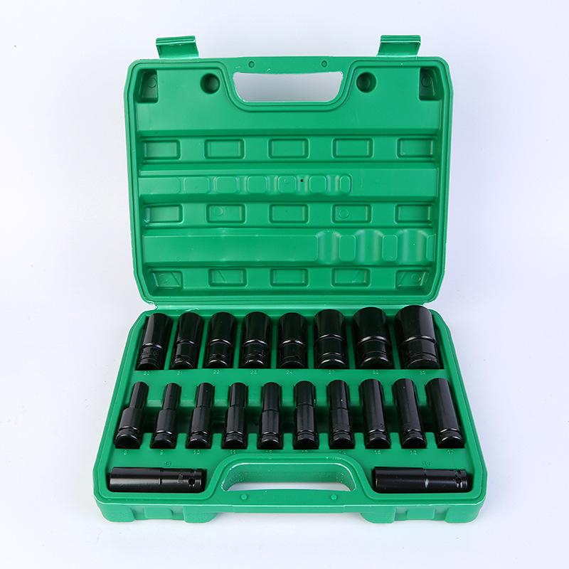 ディープソケット セット 20本セット 1/2 12.7mm インパクトレンチ ソケット 収納ケース付き ロングソ..