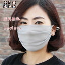 レディ 大きいサイズ UVカット 冷感 薄手 シルク 無地 マスク フェイスカバー シルクマスク 立体マスク 小顔マスク シルク100%