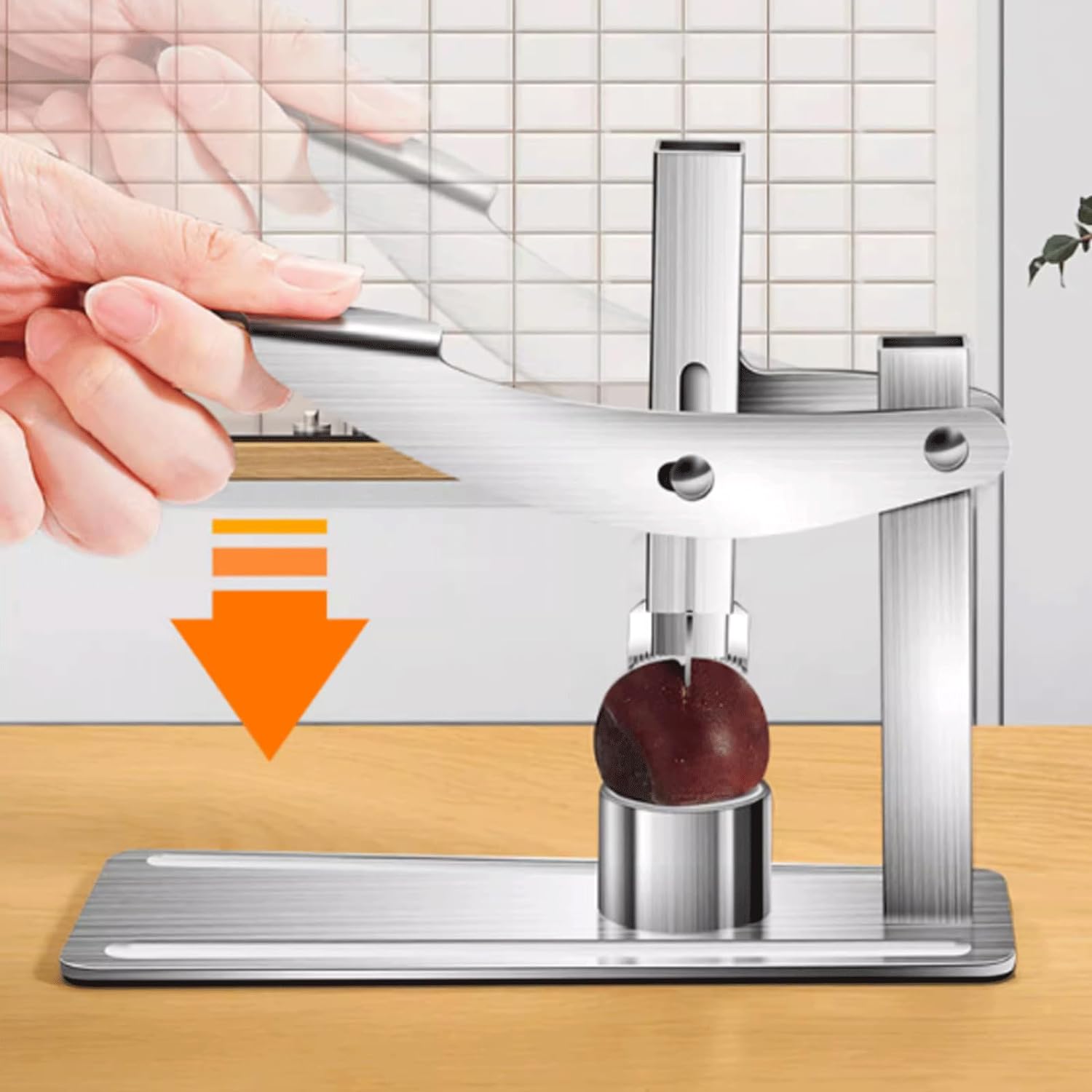 くるみ割り人形 ステンレス鋼 栗 特別な開口クリッププレミアム 栗の開口ツールクロスシェル マシンナッツ 殻むき用 ナッツの殻むき用