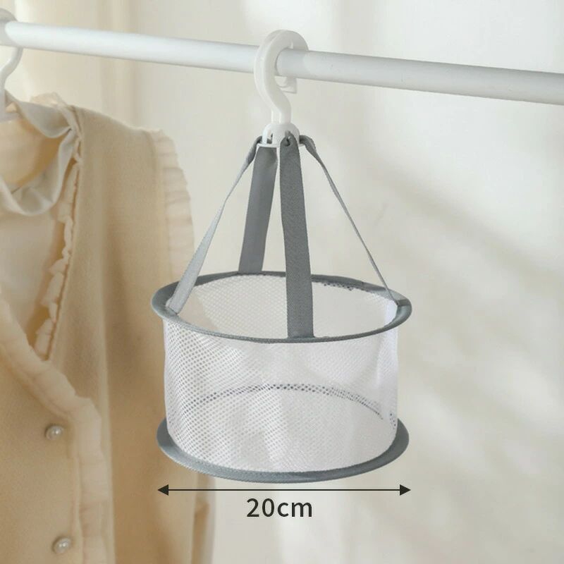 ネットバッグ 干し網 干しかご 美容乾燥ネットバッグ メイクツールバスケット エアクッション パウダーパフ メイクアップスポンジ 折りたたみ式 洗濯干しネット 父の日