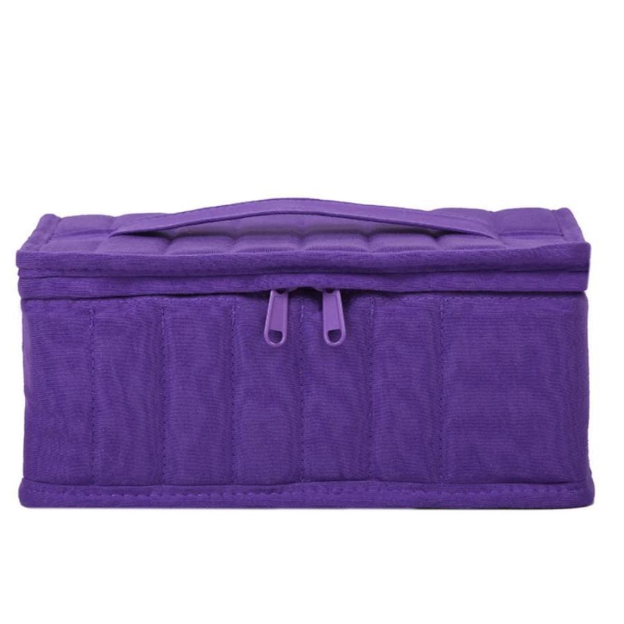 エッセンシャルオイル収納 ケース アロマオイル収納 ックス アロマポーチ小物入れ 化粧ポーチ 精油ケース アロマ持ち運び ピンク 使用簡