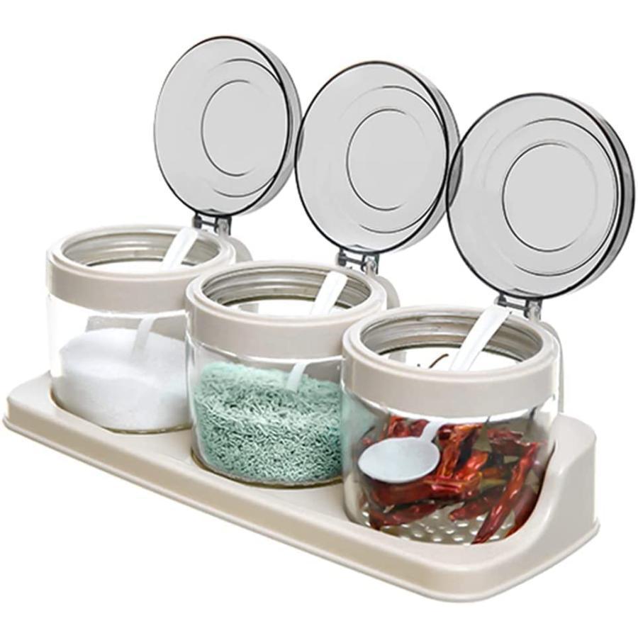 調味料容器 容器耐熱ガラス調味料 片栗粉 容器 容器砂糖塩入れ容器おしゃれ 密閉 調味料 ケース 調味料いれ おしゃれ アウトドア 塩コシ