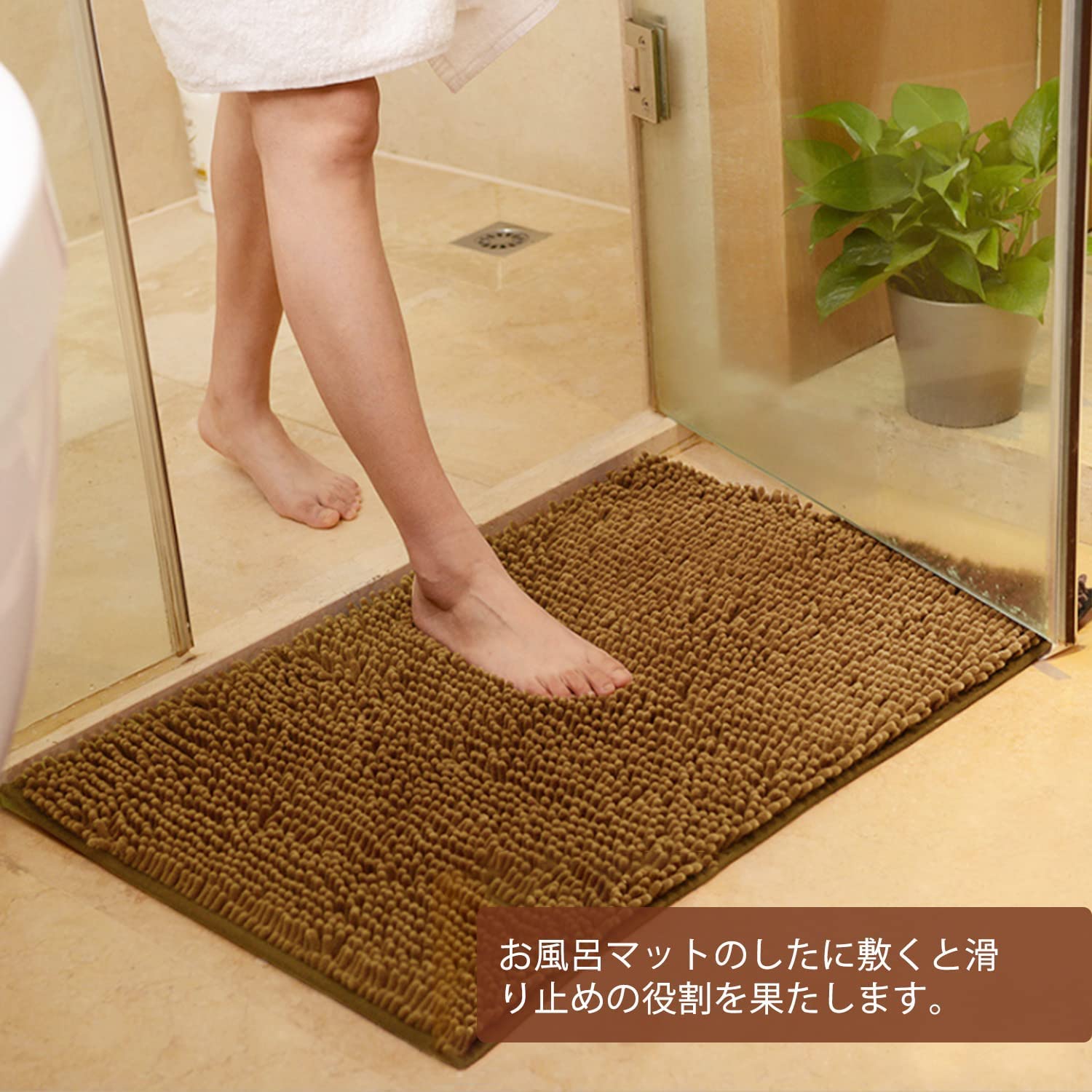 滑り止めシート （200cmx 200cm）ホワイト カーペット&フローリング＆畳用 ラテックス滑り止めシート ずれ防止マット 床材のキズ防止 カーペット 家庭、業務、車、机、テーブルマート、丈夫、変形しにくい(4)