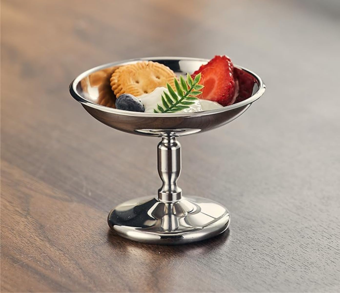 フル サンデーアイスクリーム デザートプレート ムースカップ スチール ステンレス アフタヌーンティー..