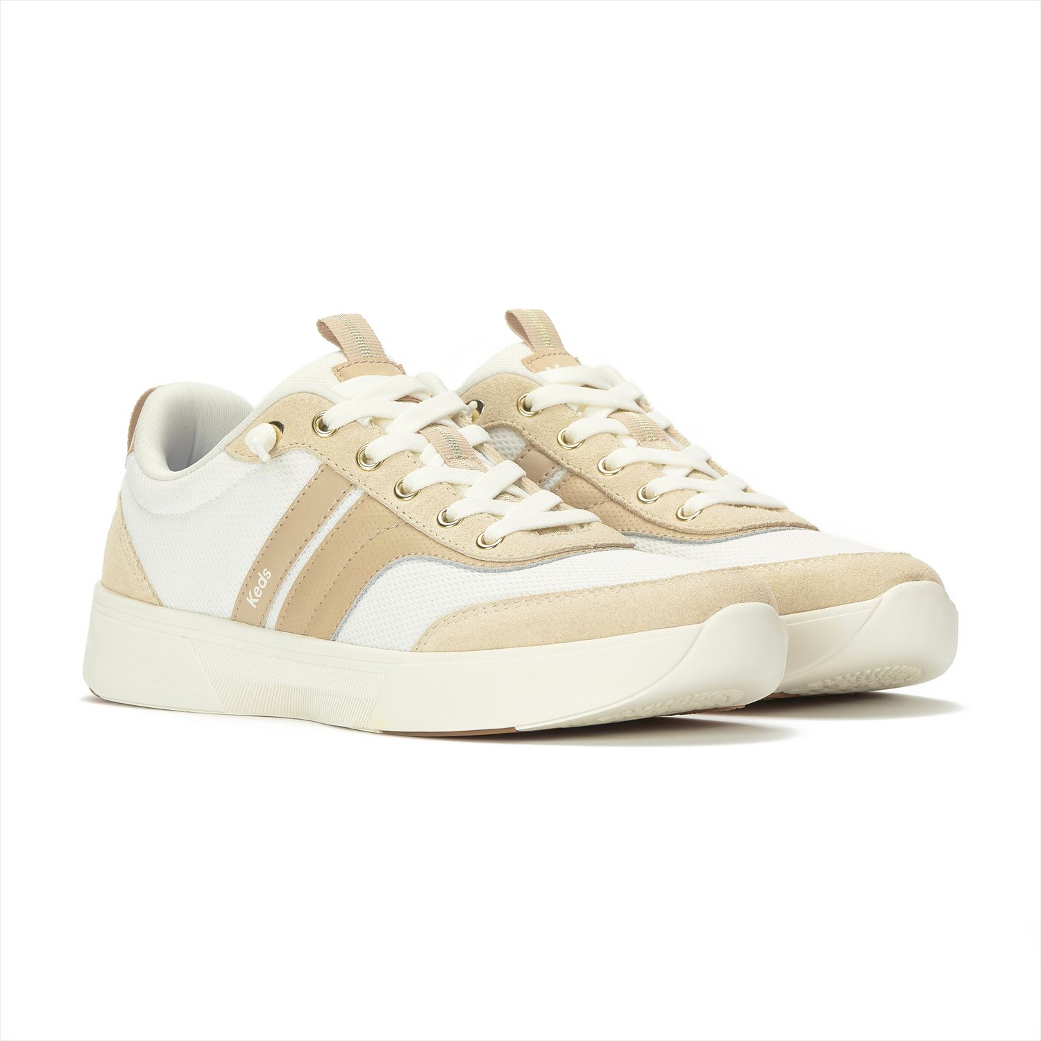 乐天商城 - 【Keds 公式】BLISSWALK UBAL MESH/SUEDE/LEATHER【ケッズ 公式】ブリスウォーク ウーバル メッシュ/スエード/レザー Keds ケッズ シューズ・靴 スニーカー イーグレット/キューバンサンド WF69202
