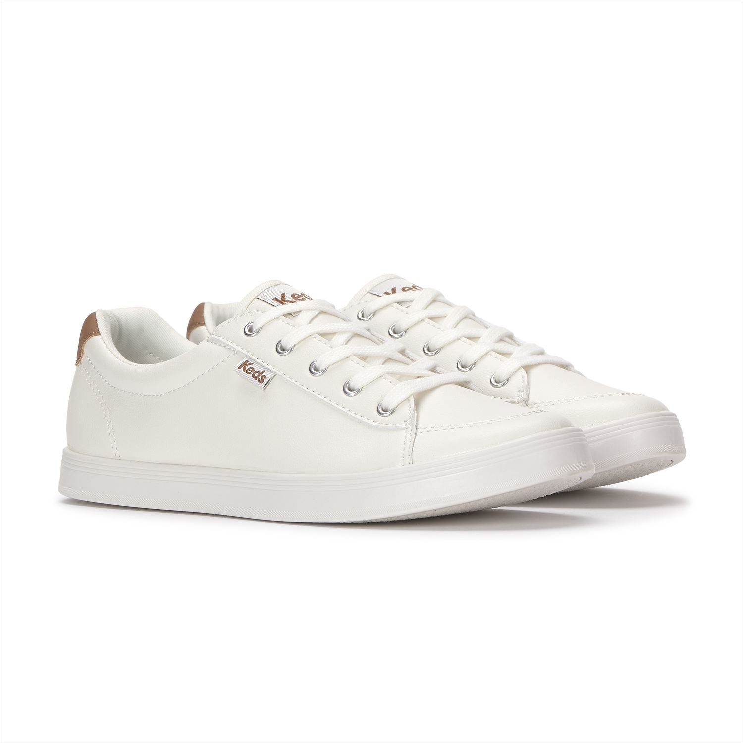 乐天商城 - 【Keds 公式】CREST PU【ケッズ 公式】クレスト PU Keds ケッズ シューズ・靴 スニーカー スノーホワイト WF69343