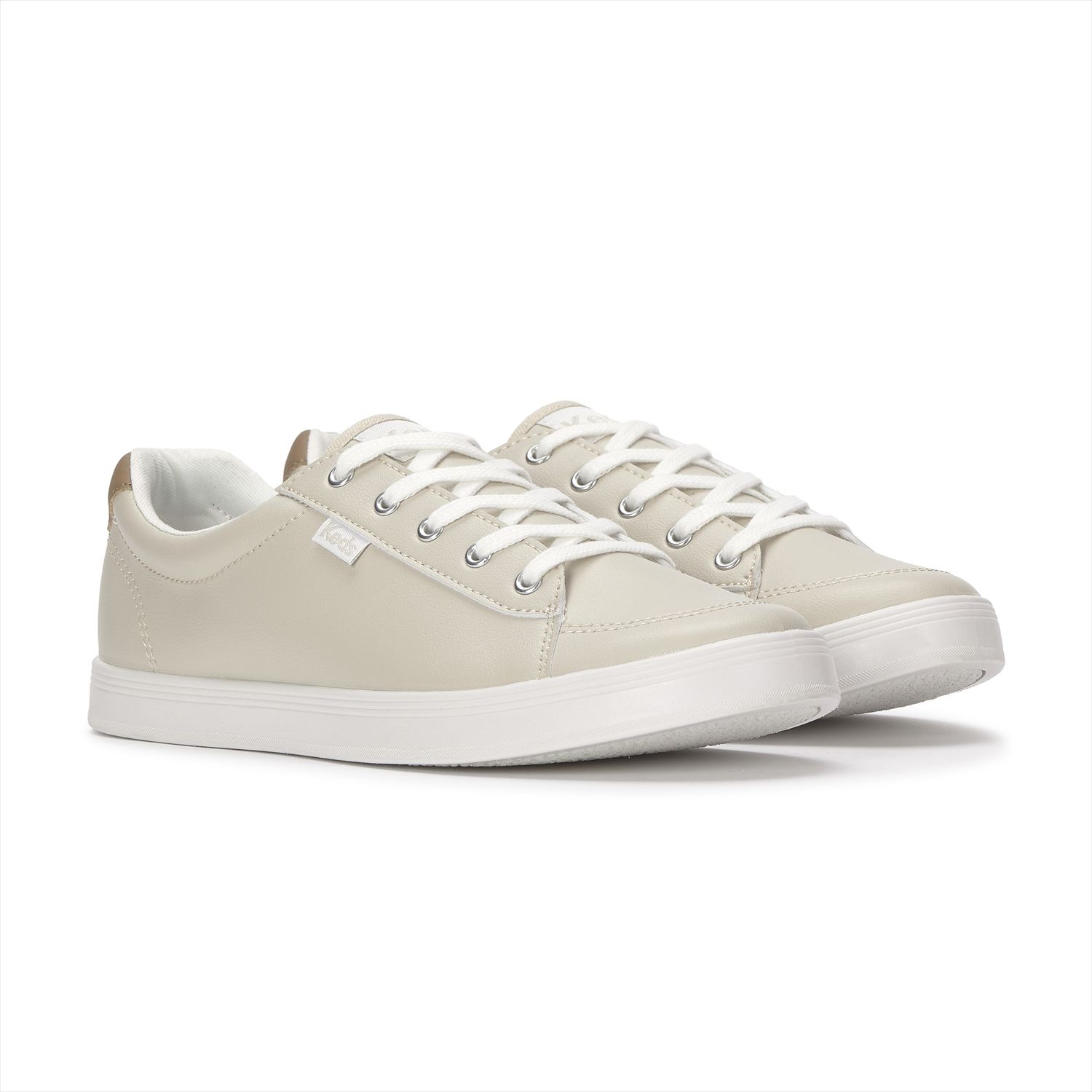 乐天商城 - 【Keds 公式】CREST PU【ケッズ 公式】クレスト PU Keds ケッズ シューズ・靴 スニーカー オートミール WF69345