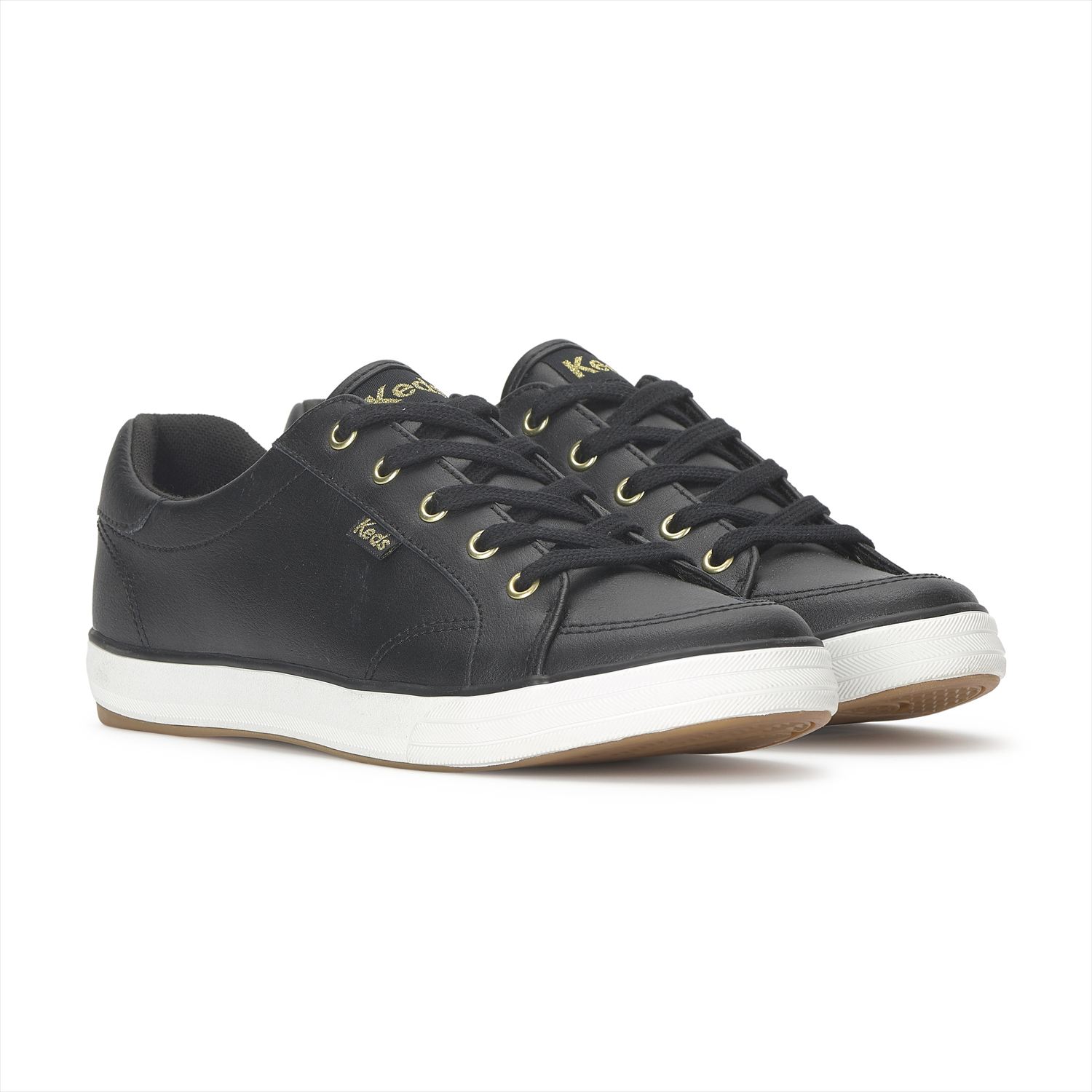 乐天商城 - 【Keds 公式】 CENTER III LEATHER【ケッズ 公式】センター スリー レザー Keds ケッズ シューズ・靴 スニーカー ブラック WH67883