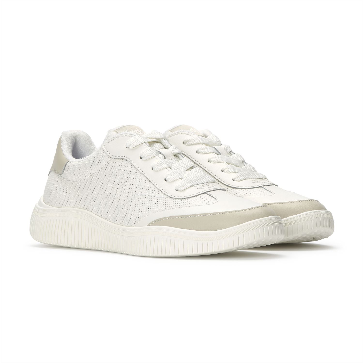 乐天商城 - 【Keds 公式】CONTEST PERF LEATHER【ケッズ 公式】コンテスト PERF レザー Keds ケッズ シューズ・靴 スニーカー スノーホワイト/オートミール WH68533
