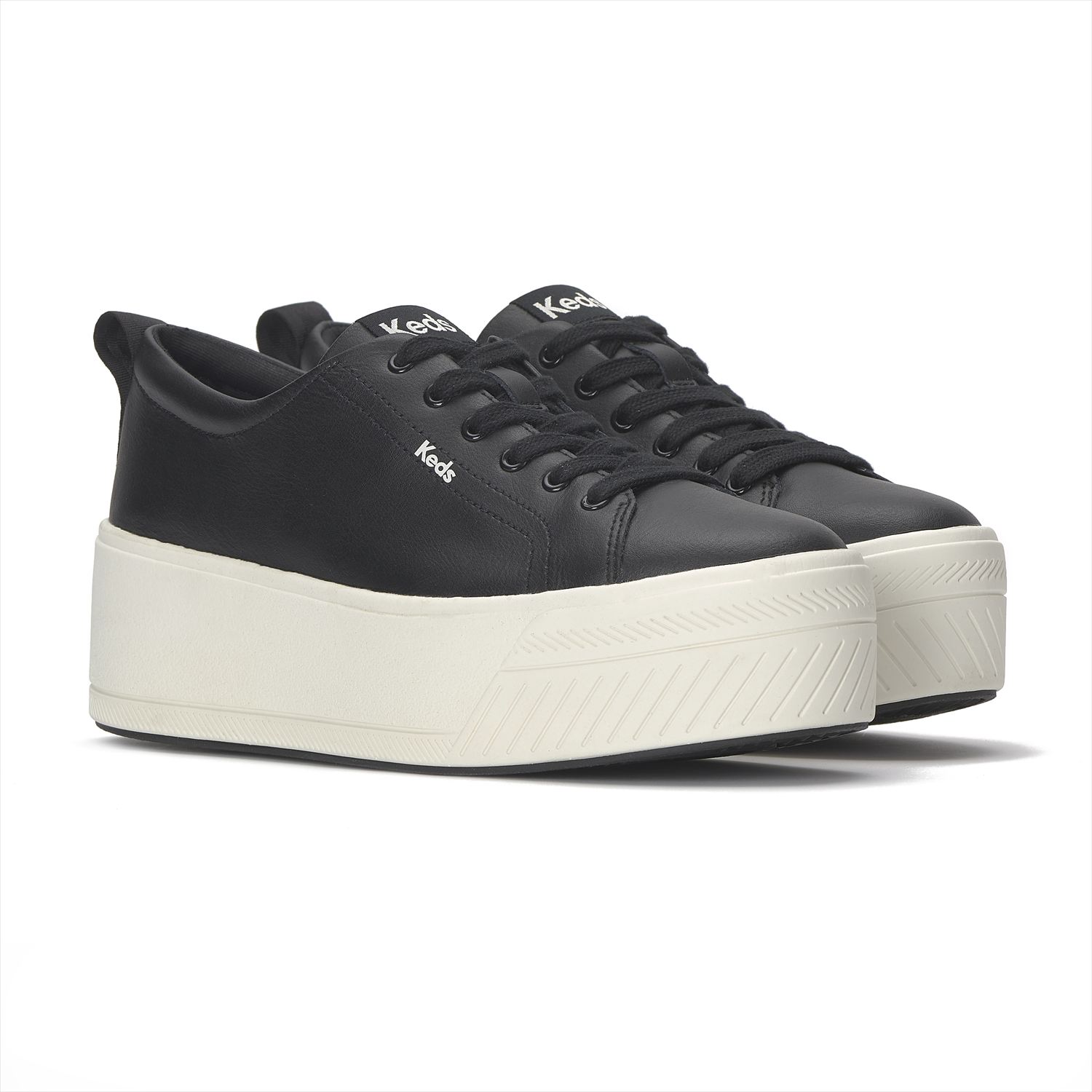 乐天商城 - 【Keds 公式】SKYLER LEATHER【ケッズ 公式】スカイラー レザー Keds ケッズ シューズ・靴 スニーカー ブラック WH68887