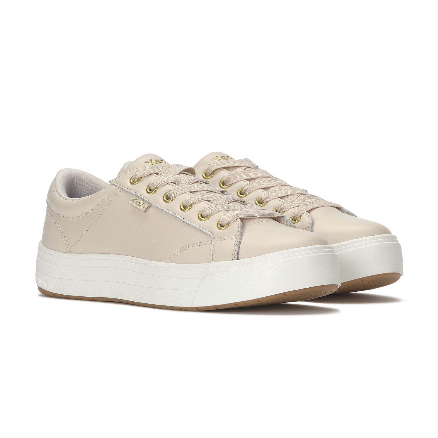 乐天商城 - 【Keds 公式】PARK LEATHER 【ケッズ 公式】パーク レザー Keds ケッズ シューズ・靴 スニーカー ブラッシュ WH68900