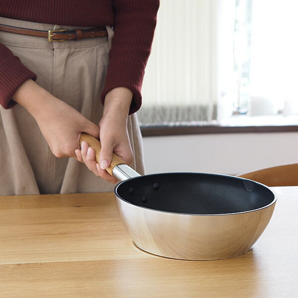 アンバイ　フライパン22cm　深　/　ambai　/　 小泉誠 フライパン 鉄ファイバーラ...