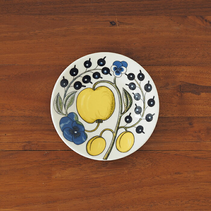 Rakuten - 【お買い物マラソン クーポン対象】アラビア パラティッシ プレート 14cm / ARABIA Paratiisi □ / 北欧食器 洋食器 磁器 ギフト プレゼント カラパラ レンジ可 オーブン可 食洗機可 丸皿 ケーキ皿 取り皿