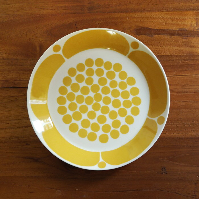 アラビア スンヌンタイ プレート 21cm / ARABIA Sunnuntai / 北欧食器 洋食器 磁器 ギフト プレゼント イエロー 黄色 レンジ可 オーブン可 食洗機可 丸皿 おしゃれ prokitchen-10019891 プロキッチン サンプル画像2