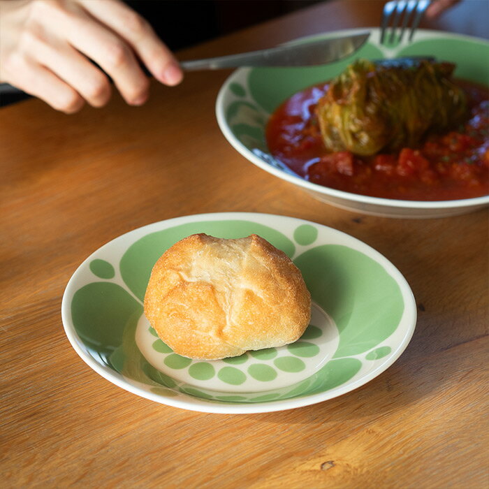 Rakuten - 【お買い物マラソン クーポン対象】アラビア スンヌンタイ プレート 16.5cm ライトグリーン / ARABIA Sunnuntai □ / 取り皿 ケーキ皿 北欧 食器 限定カラー ギフト