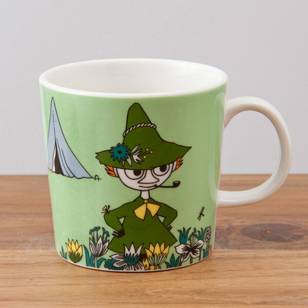 Rakuten - アラビア ムーミン マグ スナフキン グリーン / ARABIA Moomin / ムーミンマグ 北欧食器 ギフト プレゼント 磁器 マグカップ 電子レンジ オーブン 食洗機