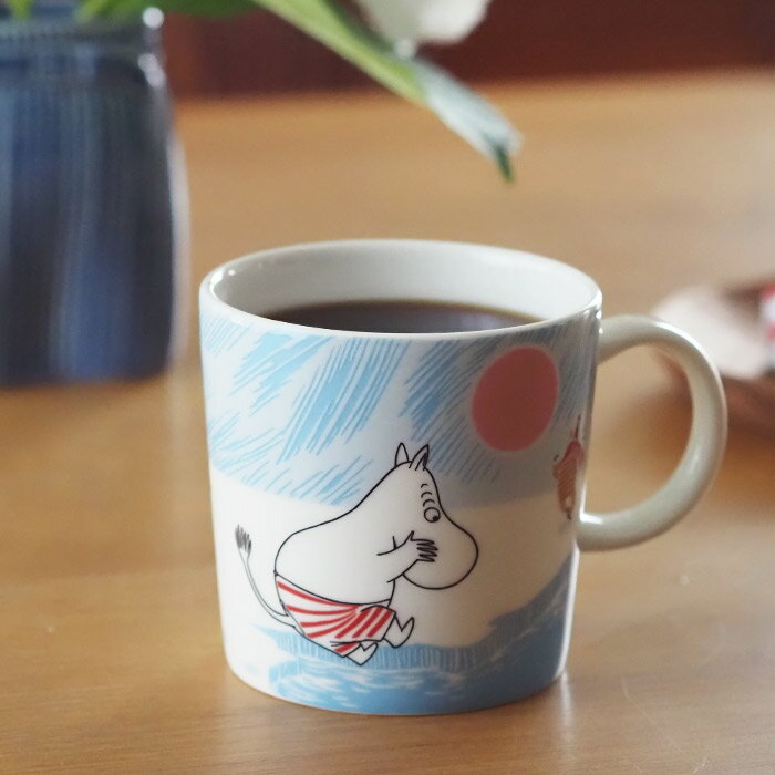 乐天商城 - 【2025年限定】アラビア ムーミン マグ アイススイミング / ARABIA Moomin Ice Swimming / 冬季限定マグ ウインター 300ml 北欧食器 ティーマ 電子レンジ 食洗機 オーブン ギフト プレゼント