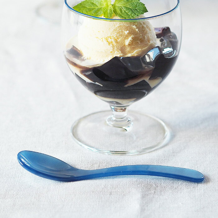 ハイムゾーネ　エッグスプーン　ブルー　/　Heim　Sohne【10点までネコポス可】　　/　アクリル ミニス..