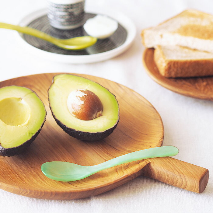 ハイムゾーネ　エッグスプーン　アップル　/　Heim　Sohne【10点までネコポス可】　　/　アクリル ミニ..