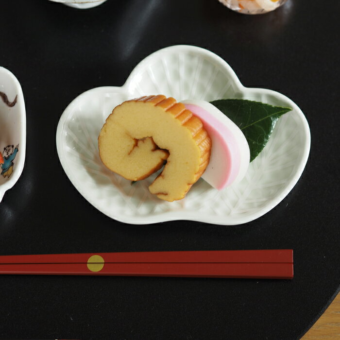 幸楽窯 錦 銀 松葉形 銘々皿 / 有田焼 和...の紹介画像2