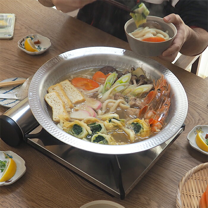 楽天市場】うどんすき鍋 30cm 中尾アルミ製作所の通販 楽天市場】うどんすき鍋 30cm 中尾アルミ製作所の通販