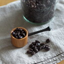 オシオクラフト コーヒーメジャースプーン 黒染め S 桜 / osio craft / コーヒー計量スプーン 木製 コーヒー豆5g ドリップコーヒー 黒柄 ウレタンオイル仕上げ ハンドメイド 手作り 作家もの ギフト