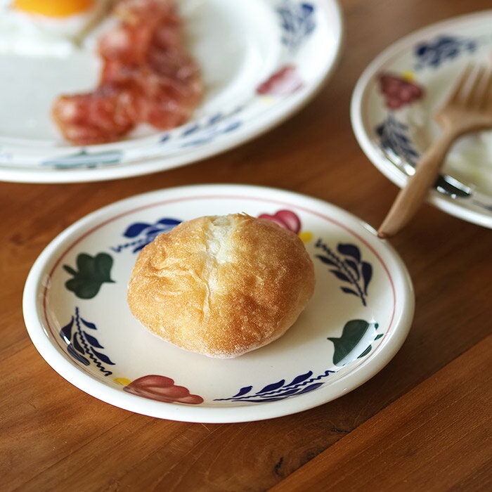 Rakuten - 【30日限定 クーポン対象】ロイヤルボッホ ブーレンボント プレート 16cm / ROYAL BOCH Borenbont　/　 食器 皿 花柄 陶磁器 中皿 ケーキ皿 取り皿 食洗機 ギフト