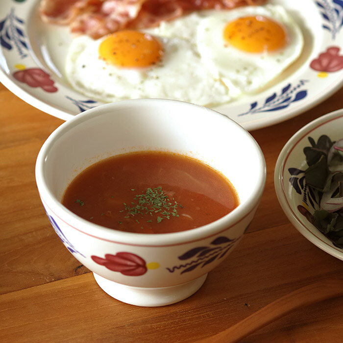 ロイヤルボッホ ブーレンボント カフェオレボウル 13cm / ROYAL BOCH Borenbont/　 食器 花柄 陶磁器 ボウル 小鉢 ス…