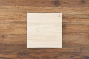 土佐龍　四万十ひのき　一枚板まな板　24×24　オリジナル焼印　/　TOSARYU 一枚板 木製 抗菌 防カビ 木製まな板 ヒノキ 檜 桧 母の日 ギフト プレゼント