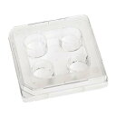 IVF用4ウエルマルチディッシュ(体外受精用)66*66mm 1箱(4個/包*30包入) 144444