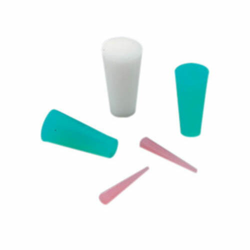 シリコンロング栓 4号 白 100個入 4 白