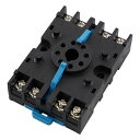 アナログタイマー (8ピンタイプ) 専用ソケット8ピンDINレール仕様 PS-08(N)
