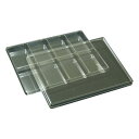 サンプル保管トレー 5枚入 210*297*25mm 2*4マス T-005-08