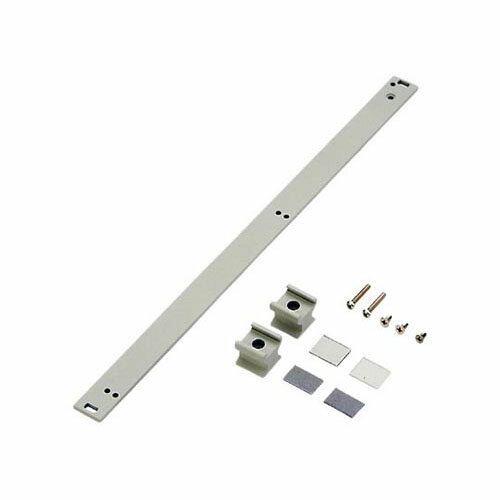 6Uダブルハイト フロントパネルセット W20.02*H261.9*D16.5mm 0.05kg クールグレイ FRM-2604FPS-MB