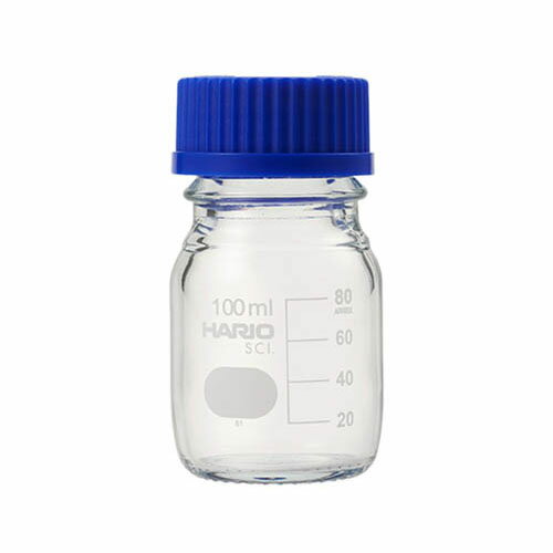 耐熱ねじ口瓶 (液切リング付) GL-45 100mL NBO-100-SCI