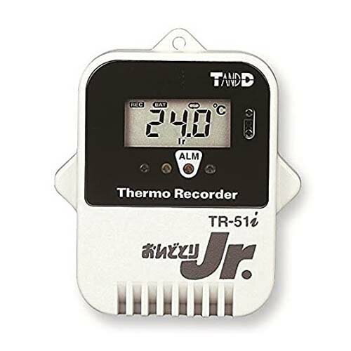 温度記録計(おんどとりJr.)センサー内蔵 -40〜80度 TR-51i