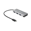 3ポートUSB-Cハブ/3x USB-A/SDカードリーダー/USBバスパワー対応/ポータブル/ノートパソコン対応 10Gbps USB 3.1/3.2 Gen 2準拠Type-C接続ハブ/Thunderbolt 3 対応 HB31C3ASDMB