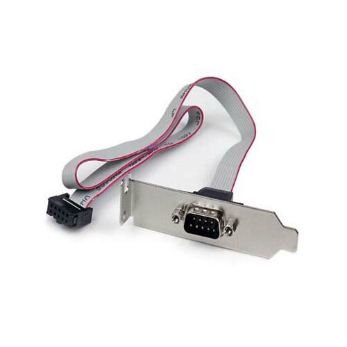 マザーボード接続用シリアルケーブル 40cm D-Sub9ピン (オス) - 10ピン マザーボードヘッダー (メス) P..