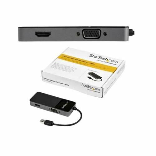 USB 3.0 - HDMI��VGA �Ѵ������ץ� 4K��30Hz�б� USB32HDVGA