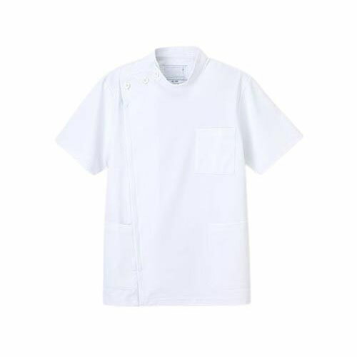 男子横掛半袖 ホワイト L HO1967